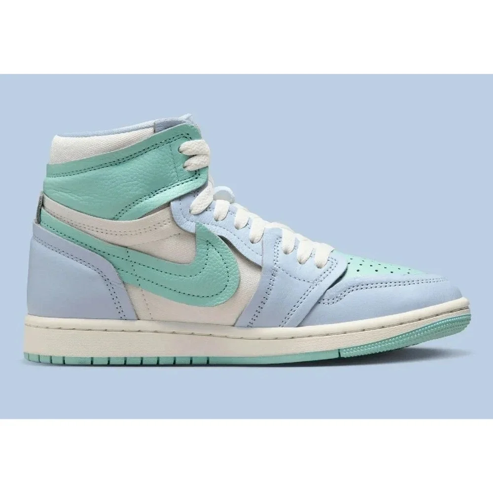 Nike Air Jordan 1 High Method of Make Hydrogen Blue/LightDew Women Size 7.5 NWOB